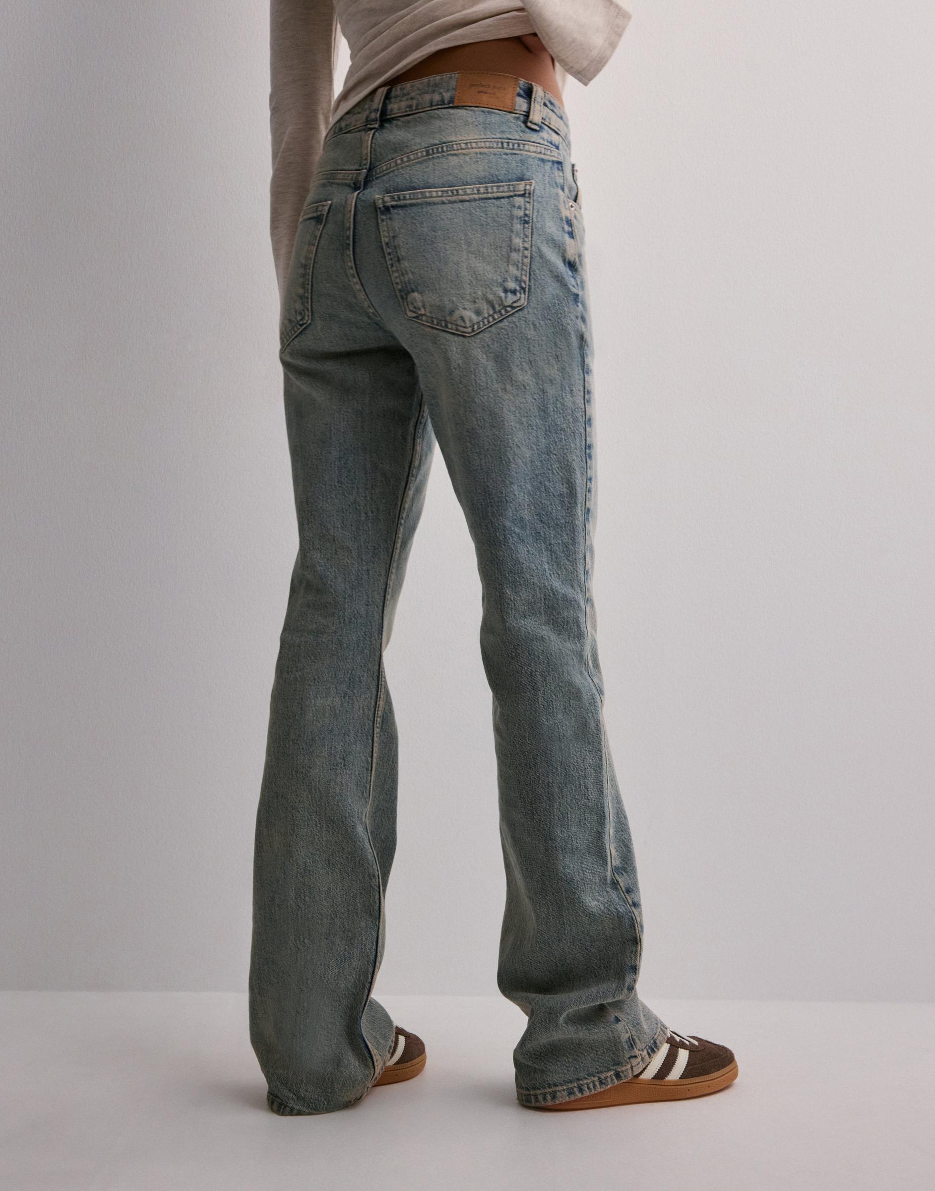 SPODNIE JEANS DZWONY WYSOKI STAN VINTAGE