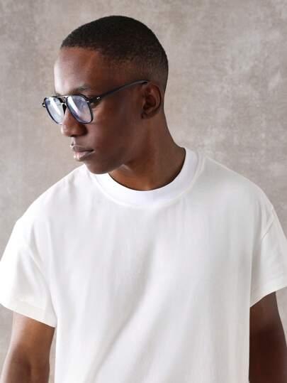 biały t-shirt basic 