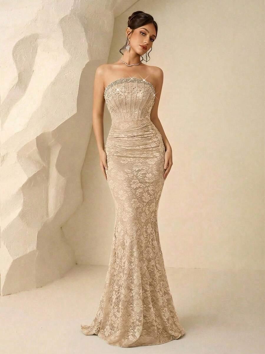 SUKIENKA KORONKOWA MAXI