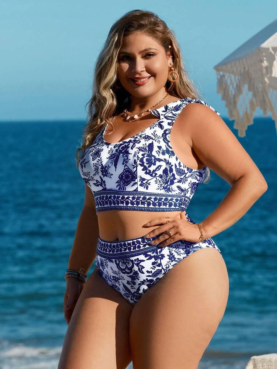 góra od bikini wzór