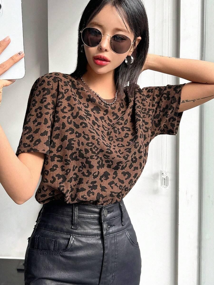 T-SHIRT ANIMAL PRINT