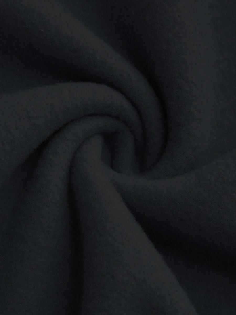 CZARNA BLUZA NADRUK 