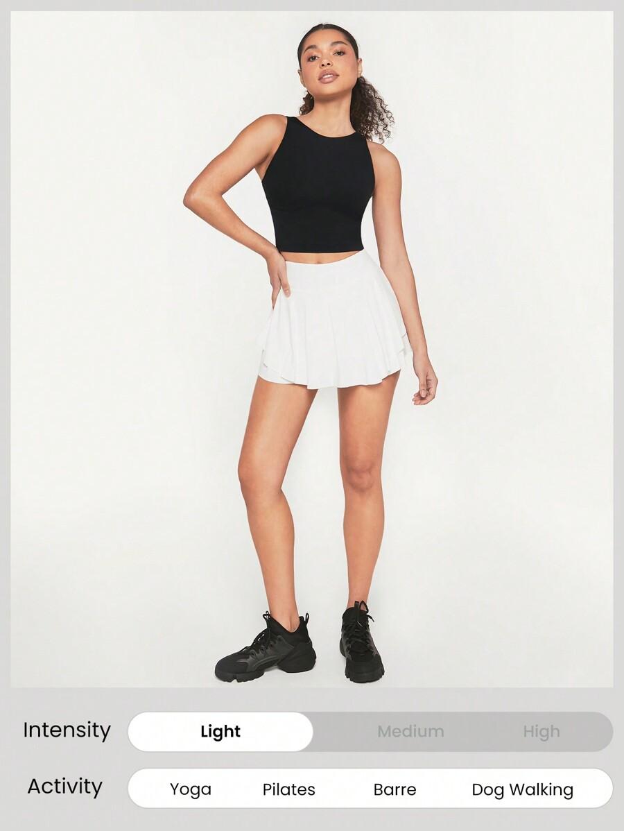 CZARNY SPORTOWY TOP 