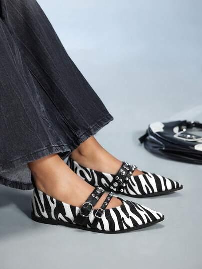 czółenka animal print 