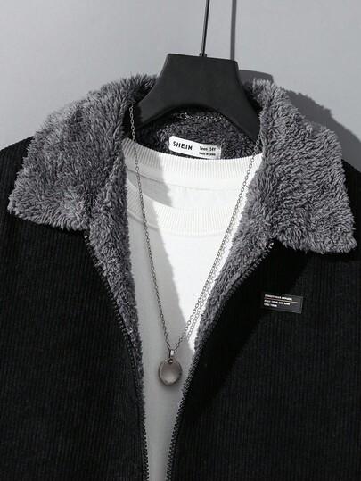 czarna ocieplana bluza