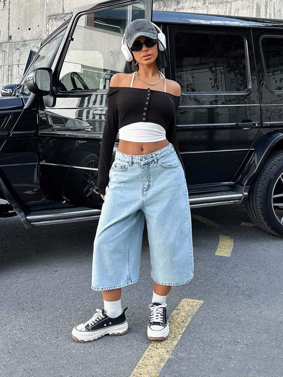 niebieskie jeansy kieszenie 