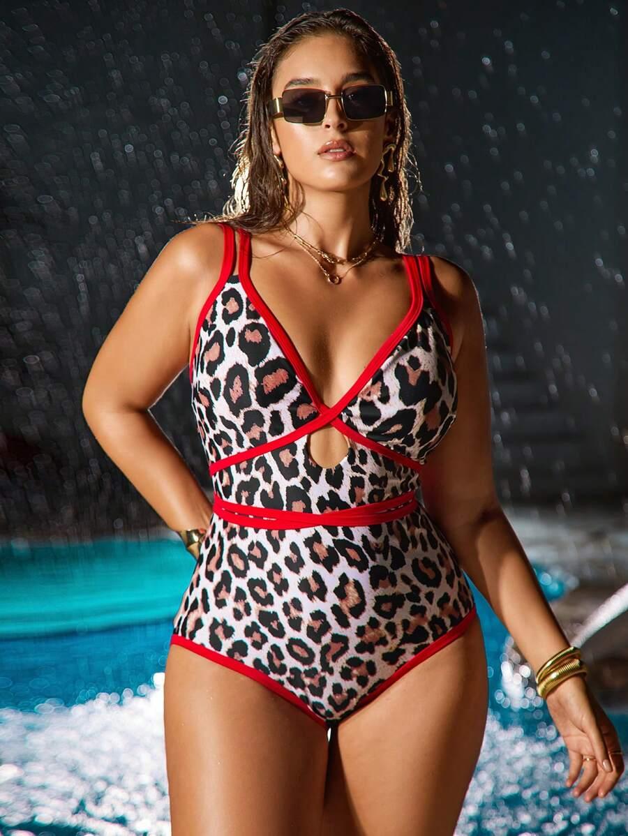 JEDNOCZĘŚCIOWY STRÓJ KĄPIELOWY ANIMAL PRINT 