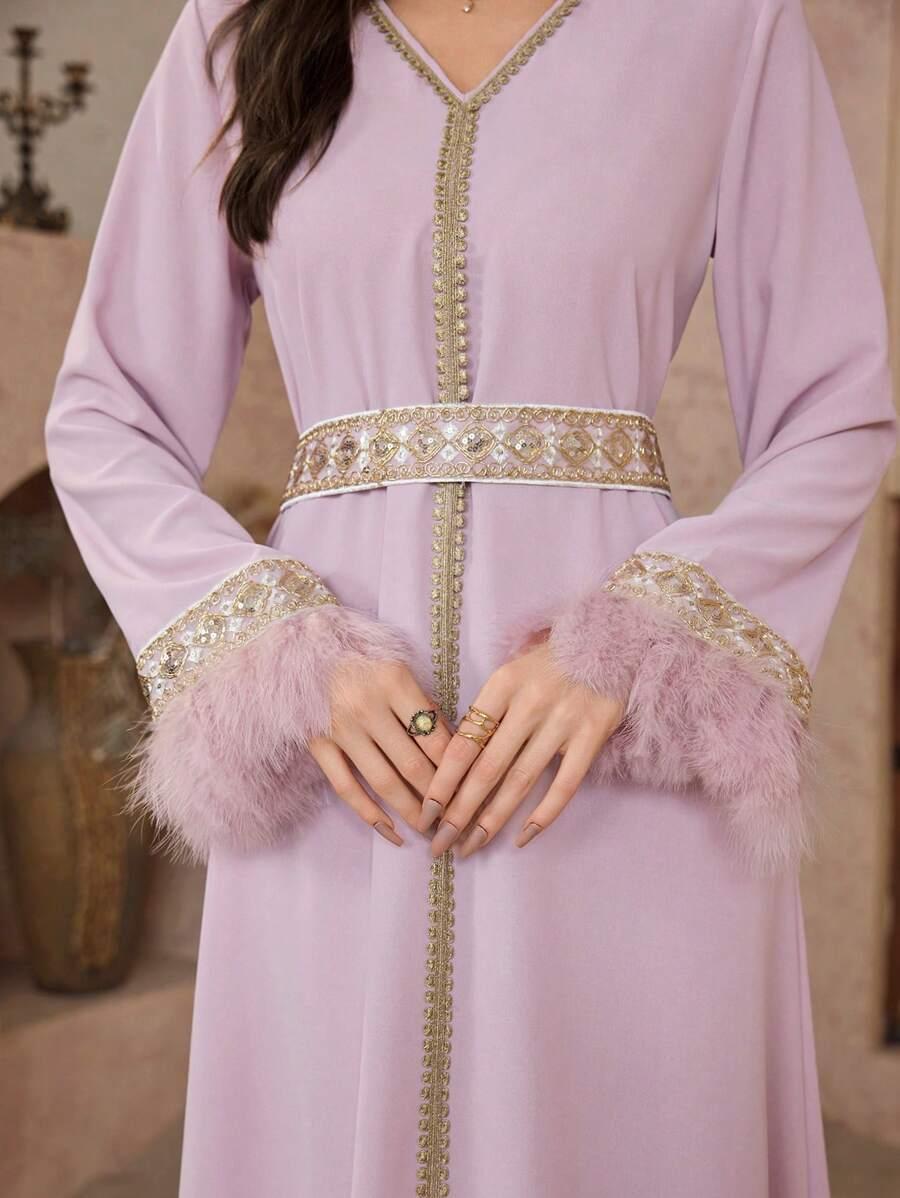 maxi sukienka v-neck