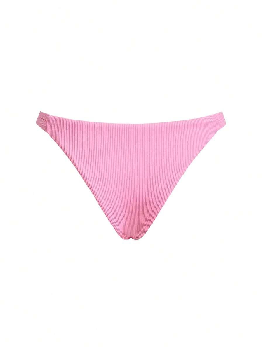 różowy dół od bikini