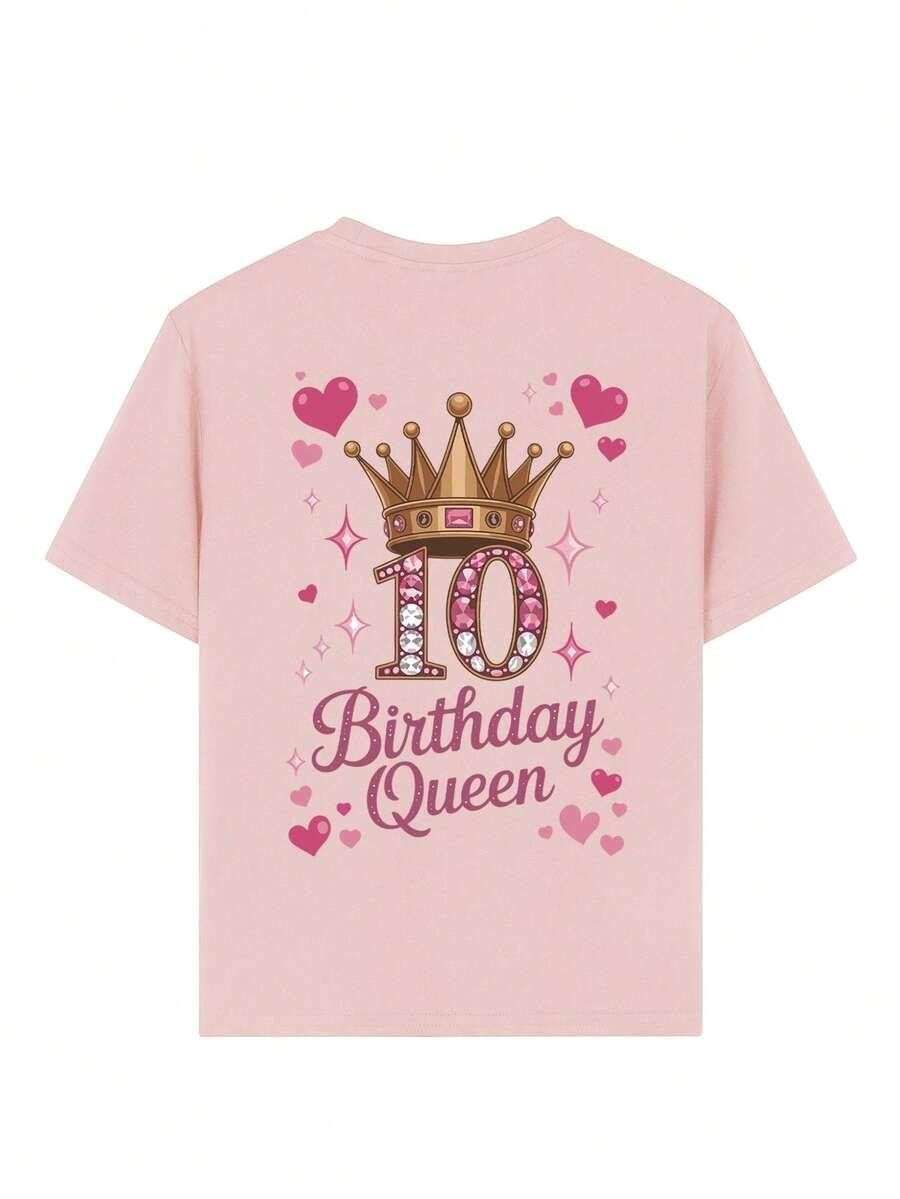 RÓŻOWY T-SHIRT PRINT
