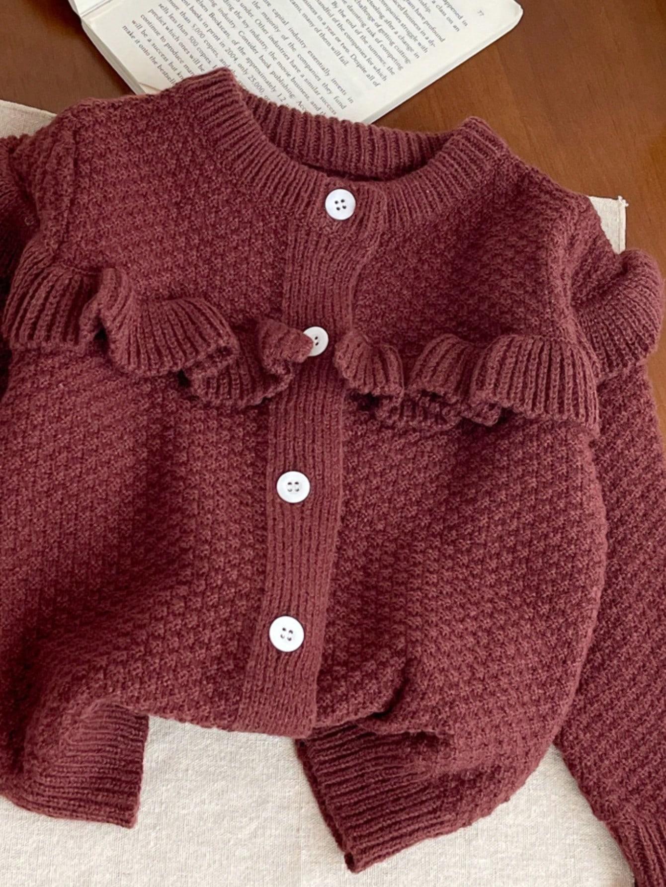 SWETER SPODNIE KOMPLET DZIANINA