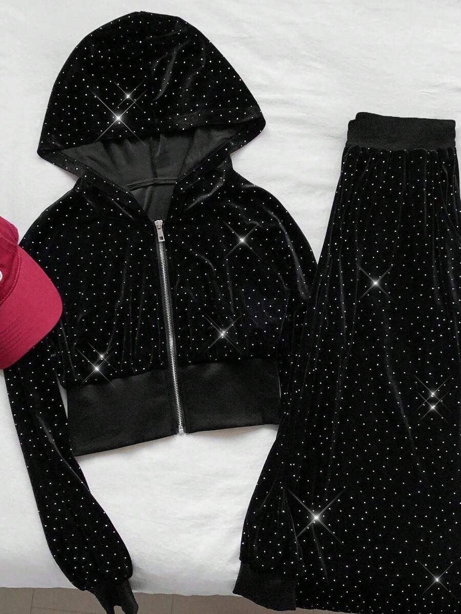 czarna bluza kaptur