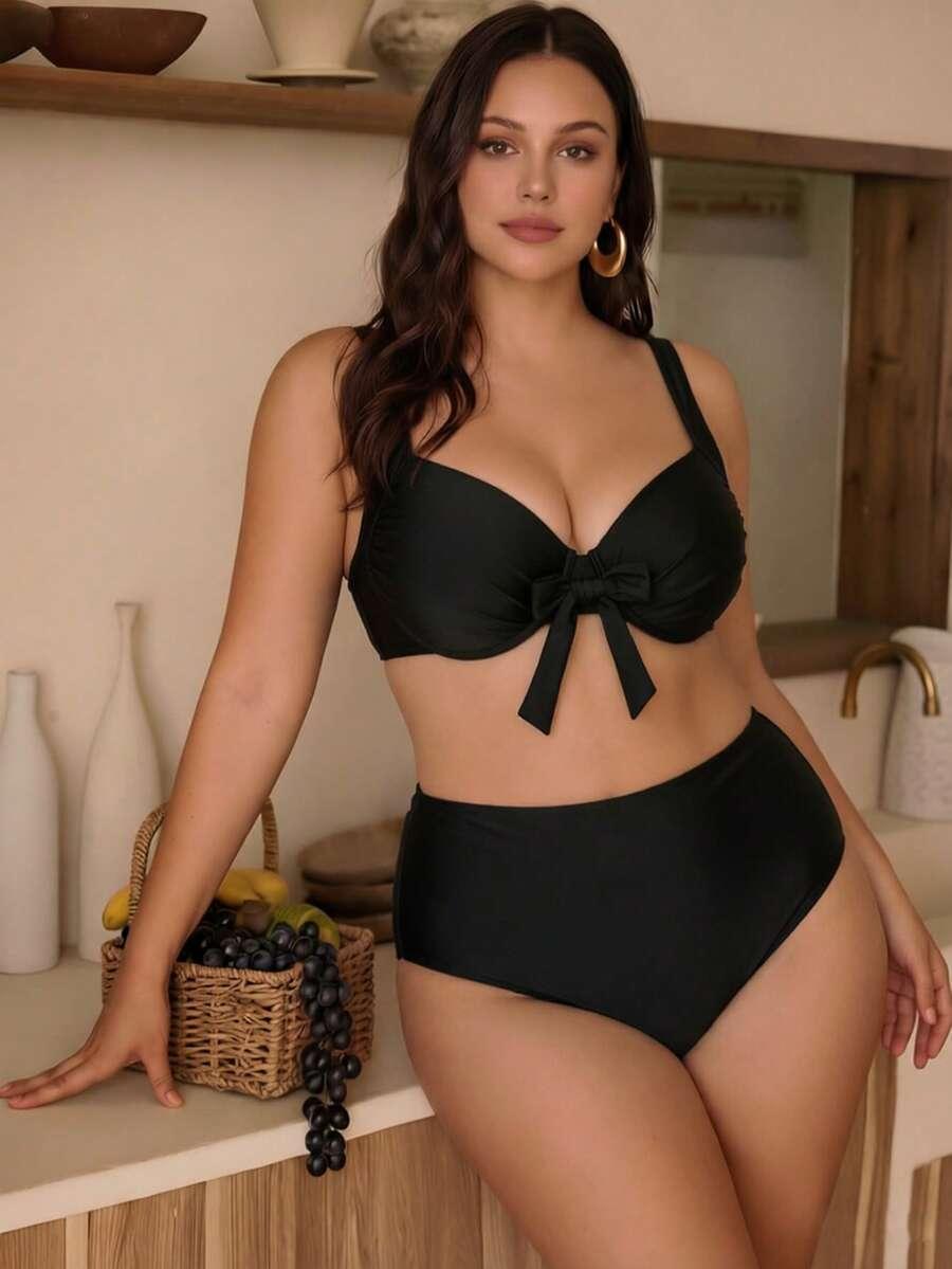 czarna góra od bikini