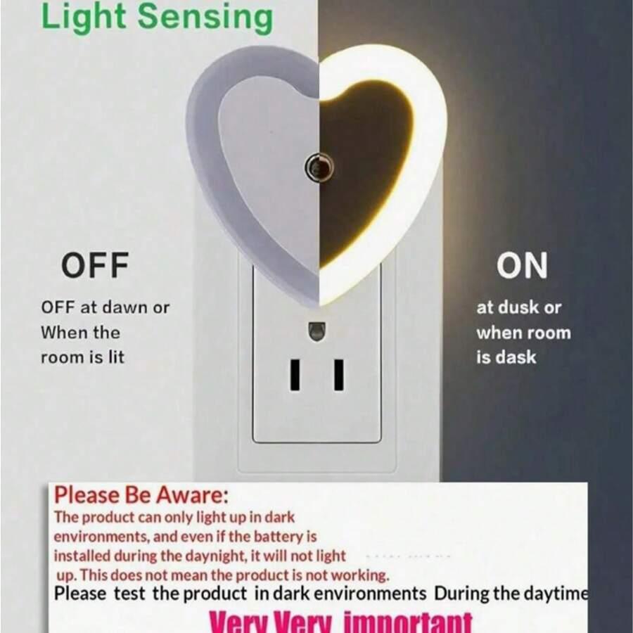 lampka led serce 
