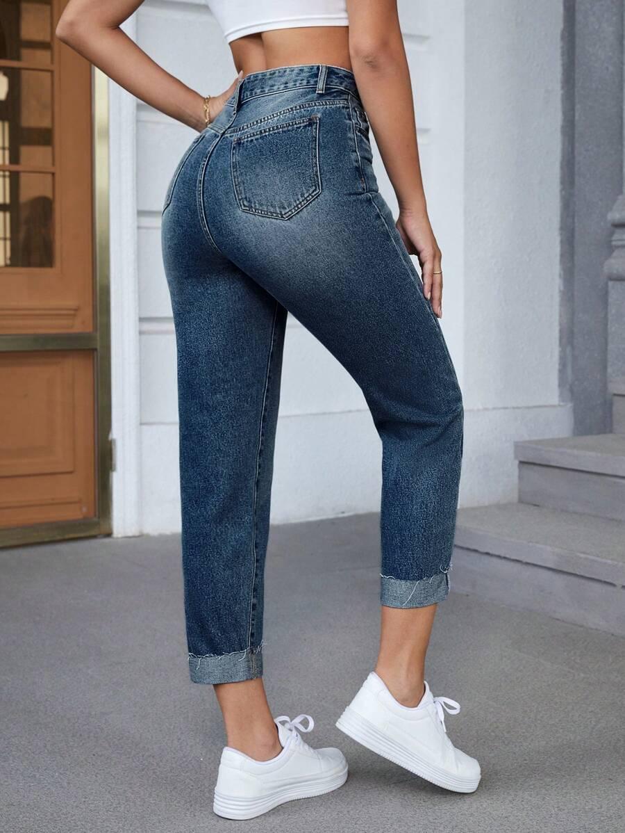 NIEBIESKIE SPODNIE JEANS