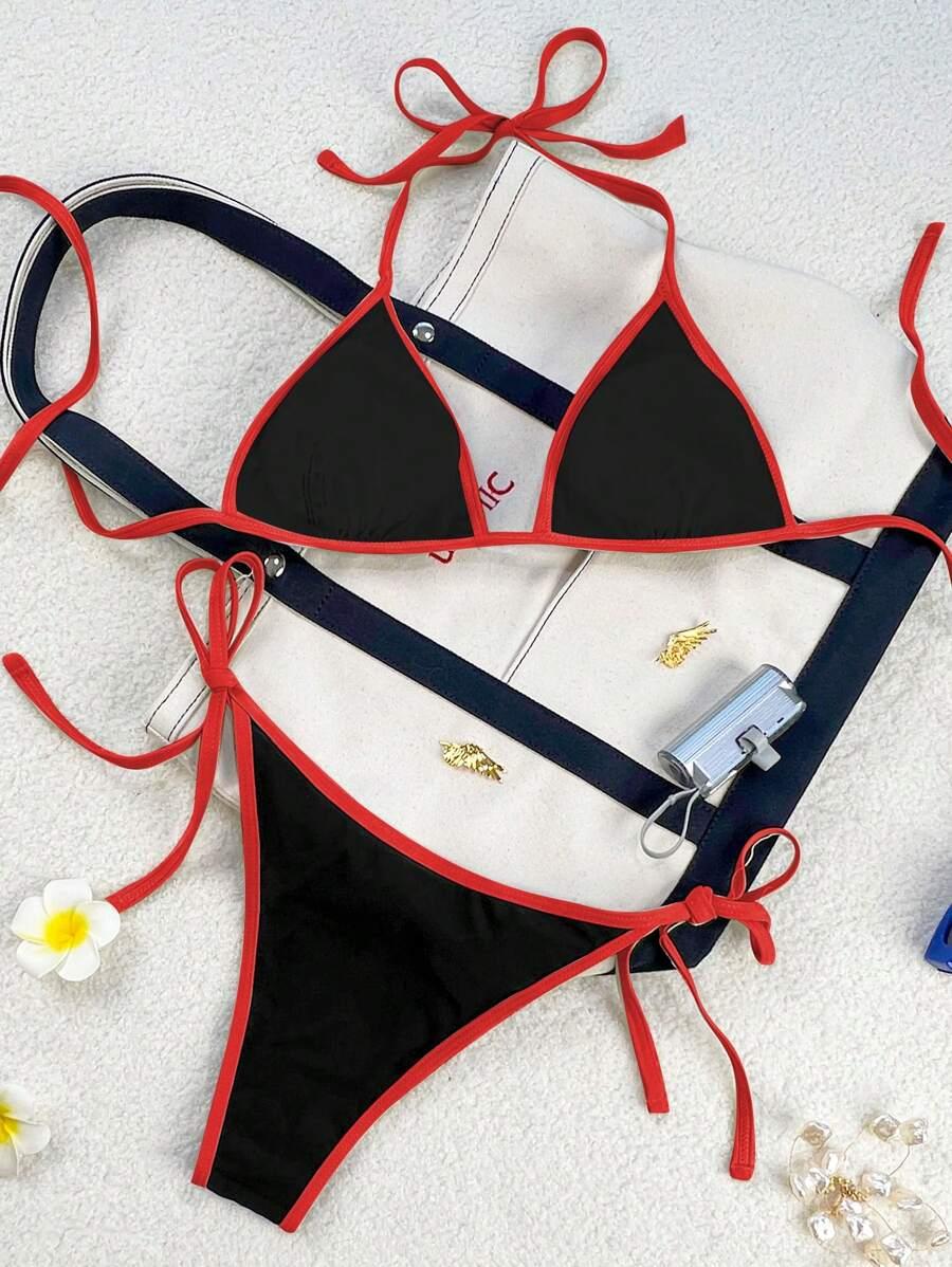 bikini komplet kontrast