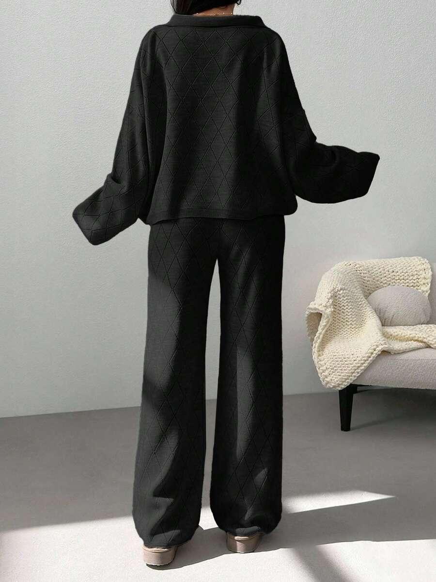 KOMPLET SWETER SPODNIE