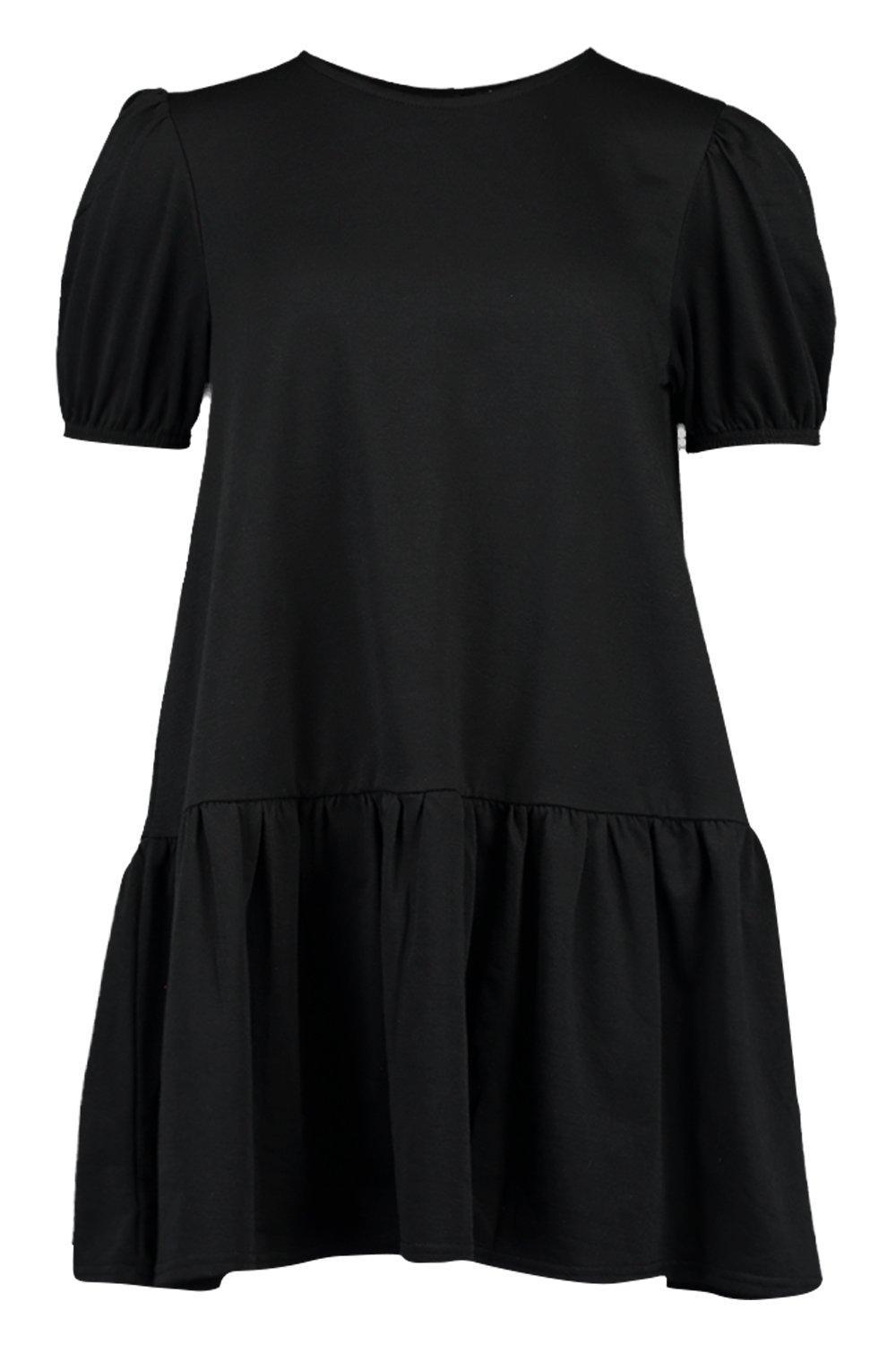 CZARNA MINI SUKIENKA 