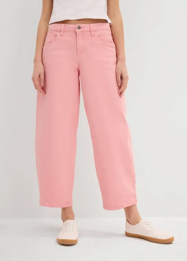 SPODNIE JEANSOWE DAMSKIE
