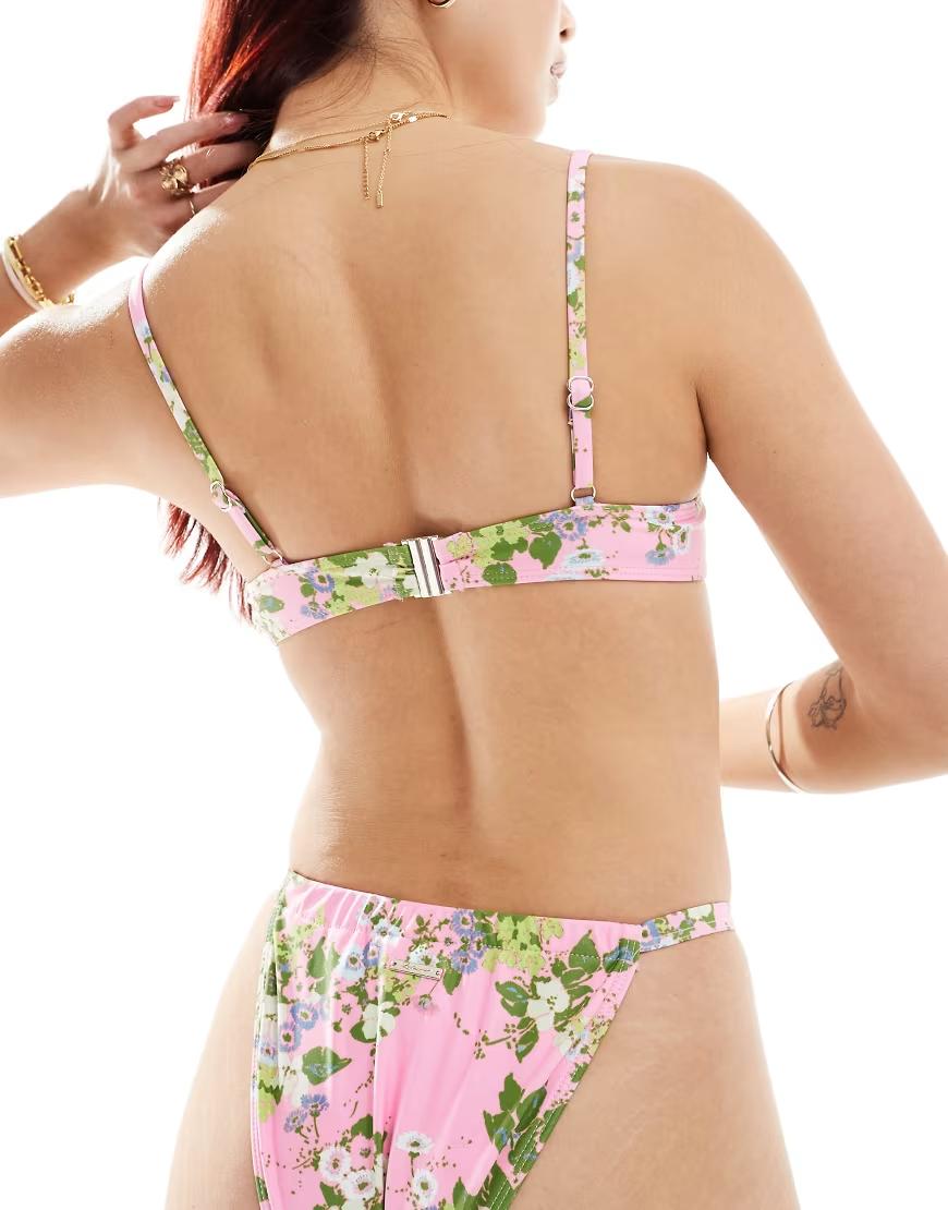 GÓRA OD BIKINI FLORAL PRINT