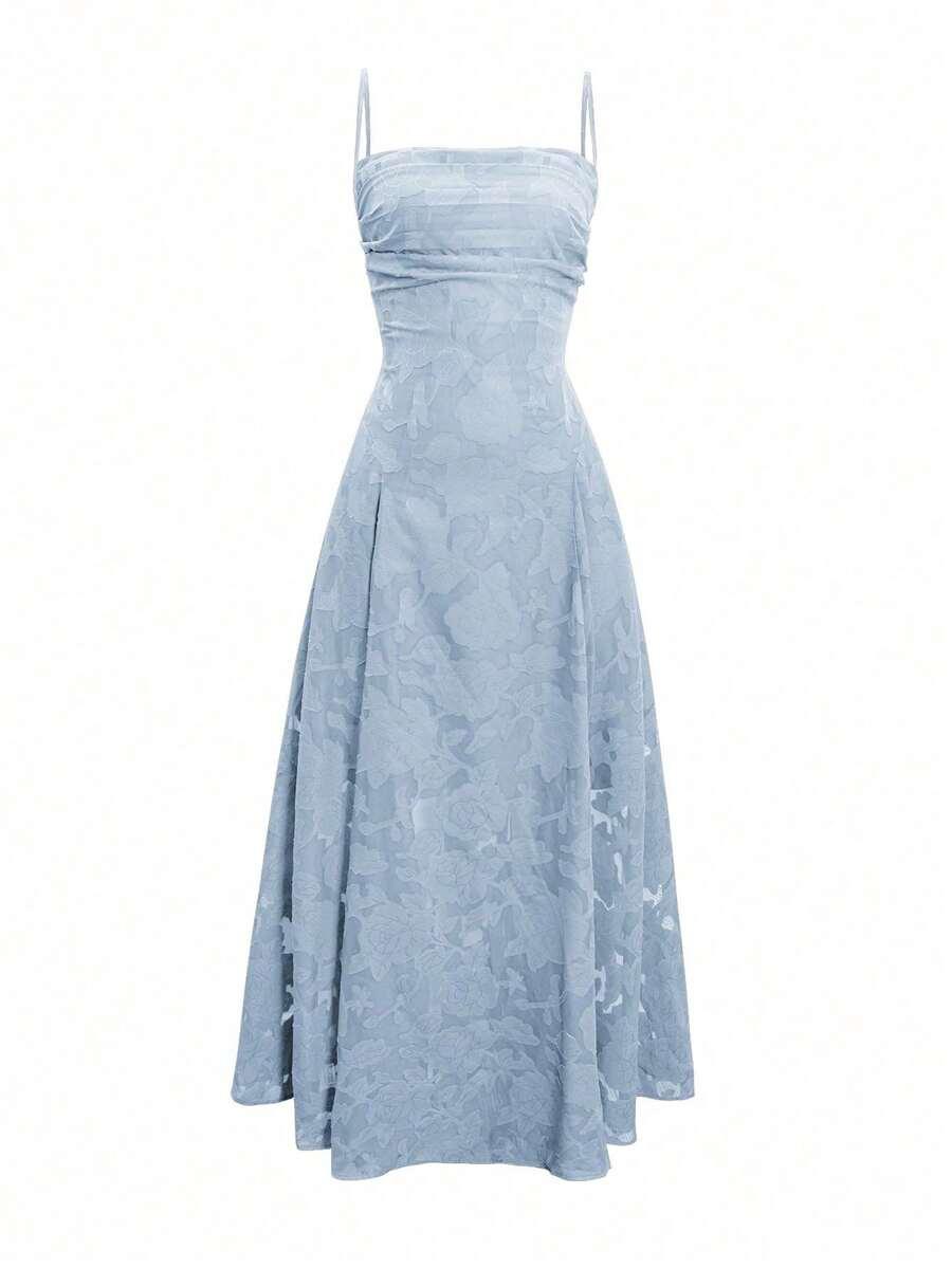 NIEBIESKA MAXI SUKIENKA 