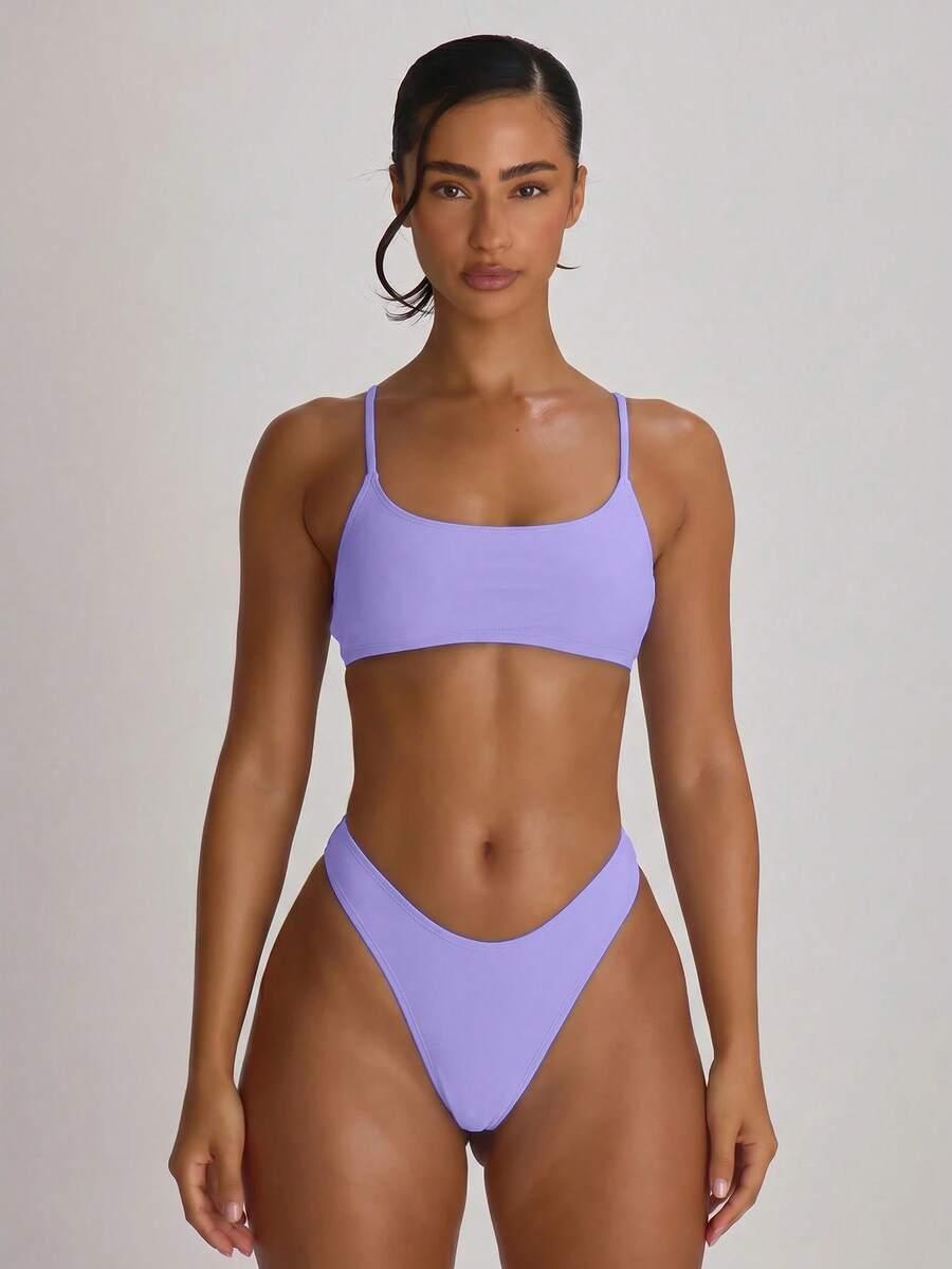 FIOLETOWY DÓŁ OD BIKINI