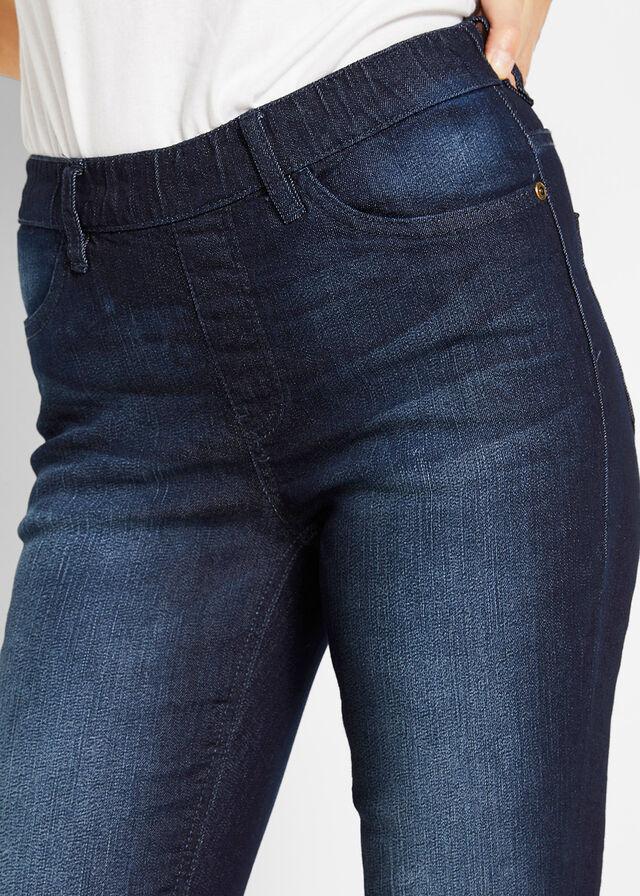 SPODNIE RURKI JEANS