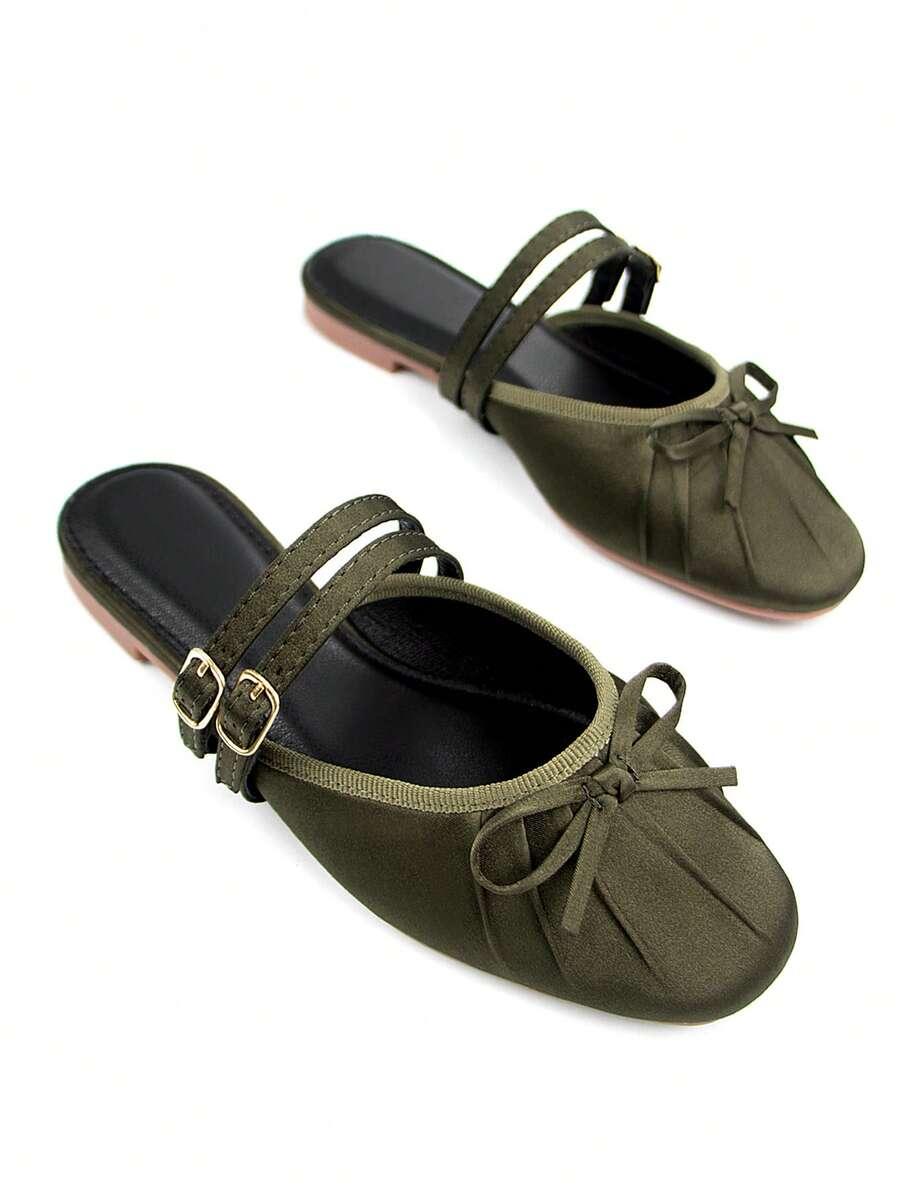 SATYNOWE KLAPKI CASUAL 