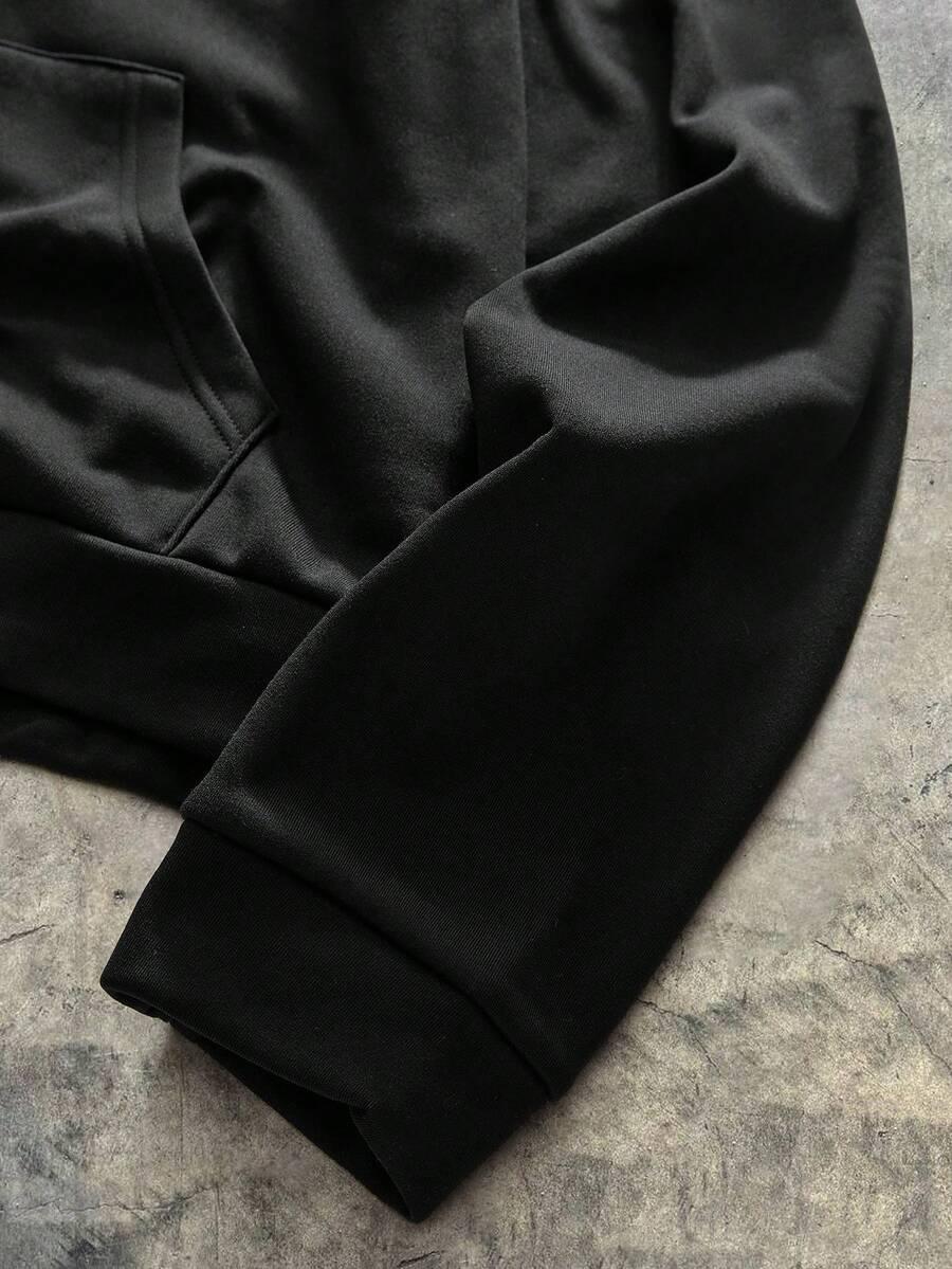 CZARNA BLUZA KAPTUR