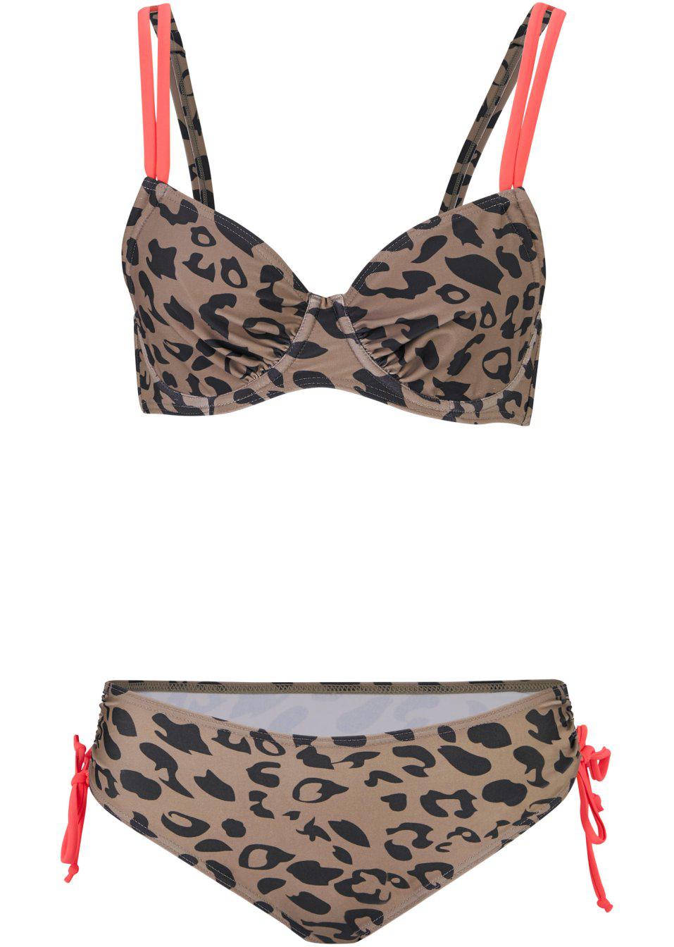 DÓŁ OD BIKINI ANIMAL PRINT