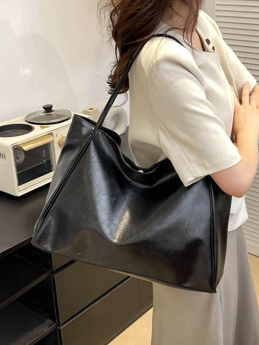 CZARNA TOREBKA SHOPPER