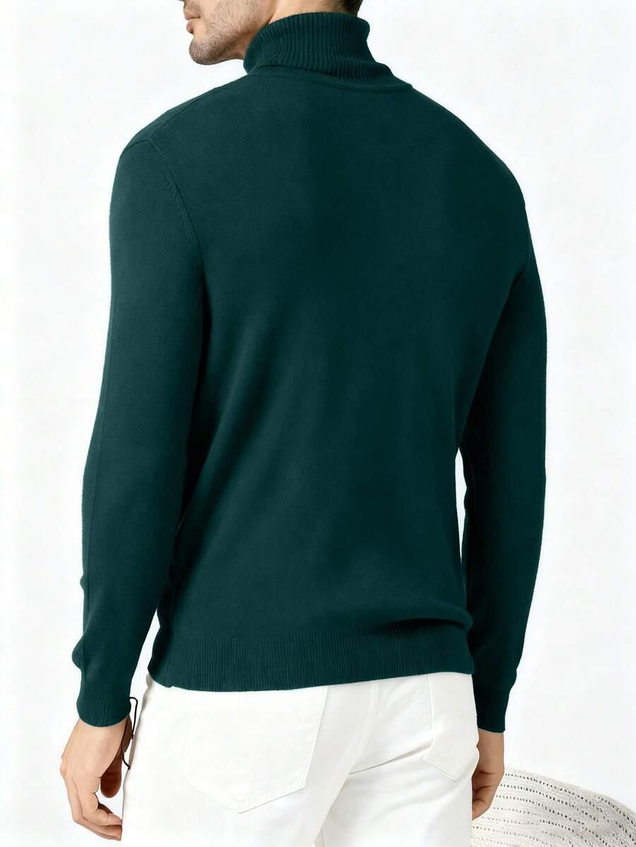 ZIELONY SWETER GOLF 