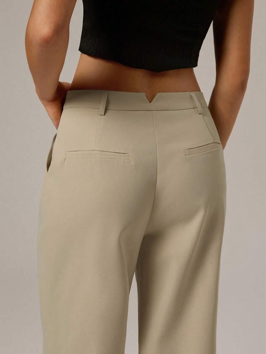 SPODNIE PROSTE ELEGANCKIE 