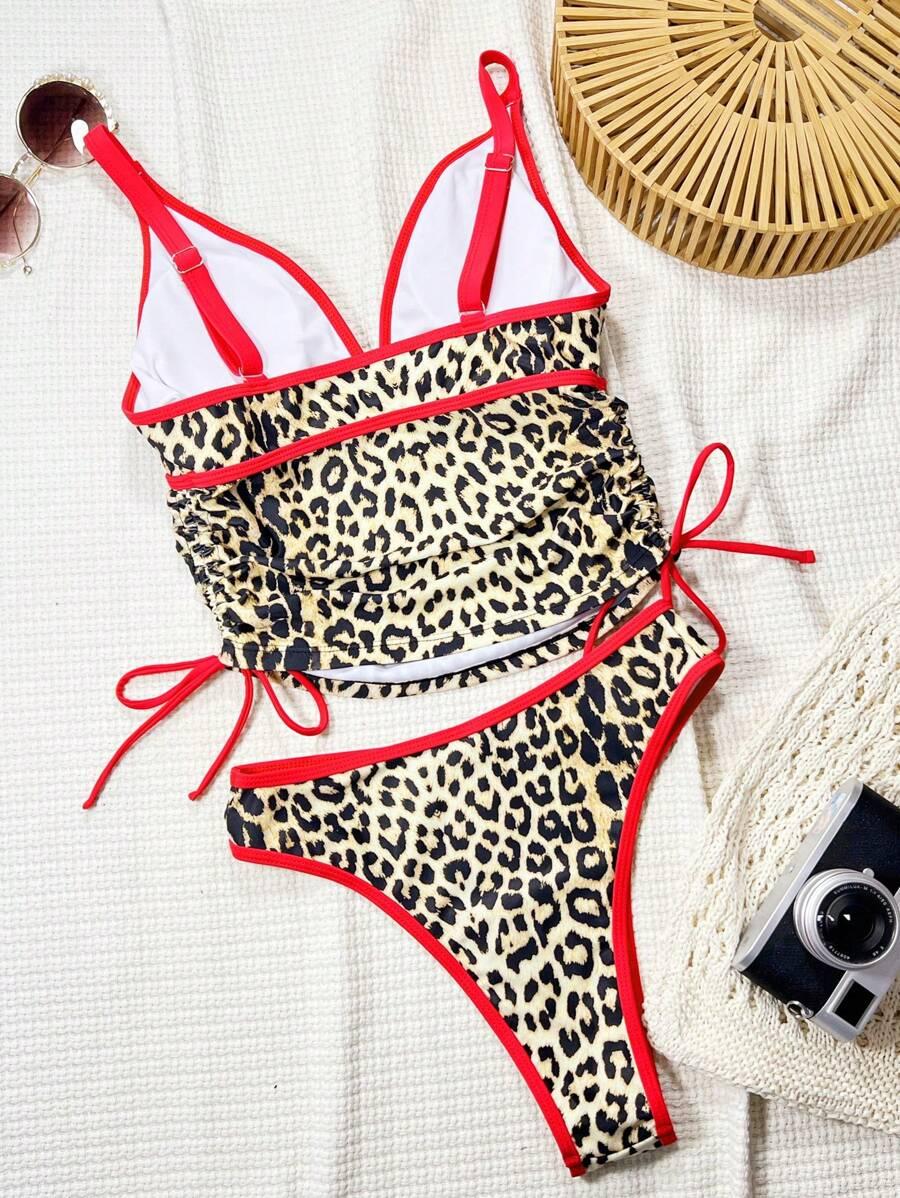 DWUCZĘŚCIOWE BIKINI DAMSKIE ZWIERZĘCY WZÓR