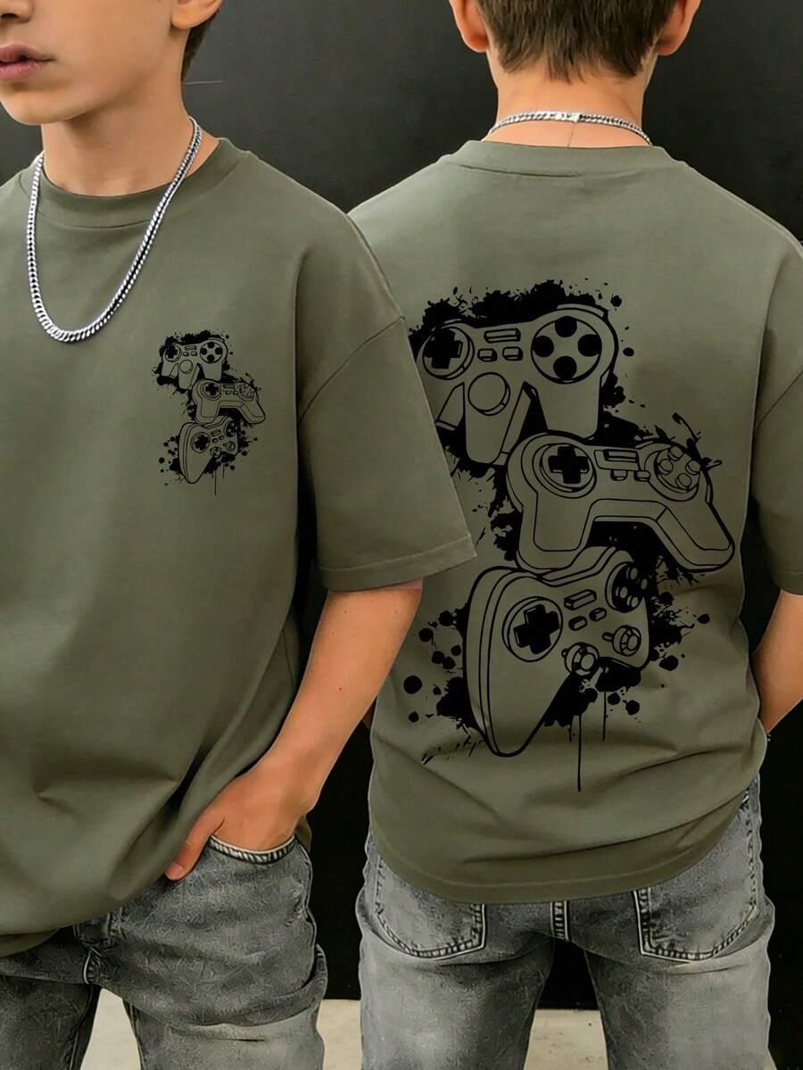 ZIELONy t-shirt PRINT