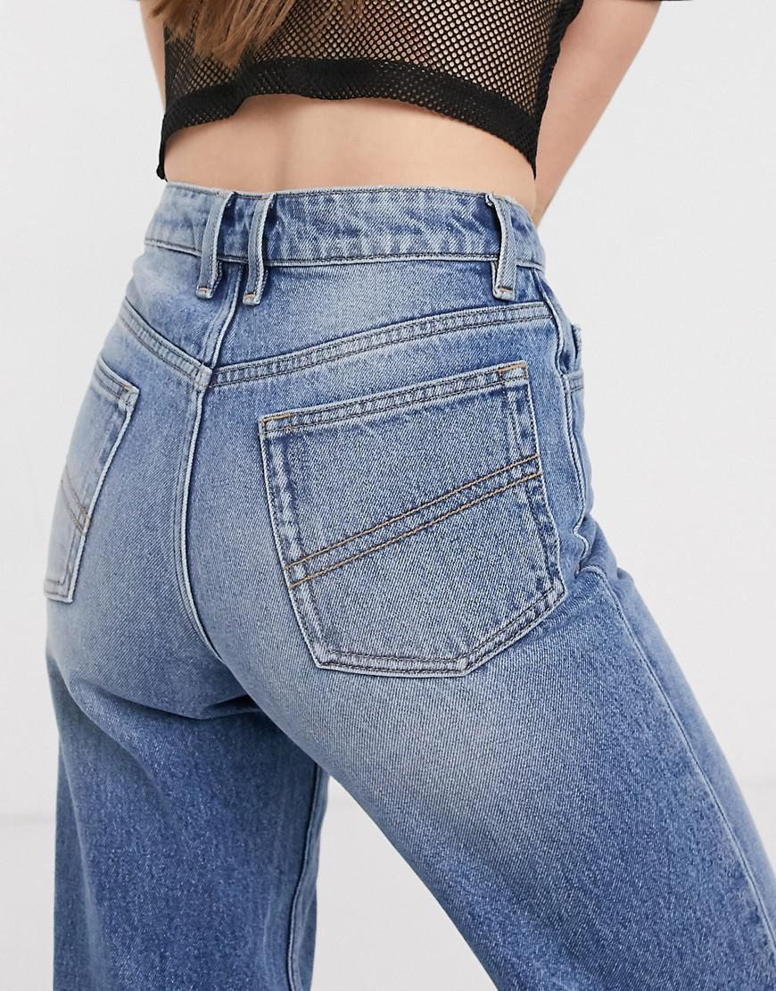 PROSTE SPODNIE JEANS