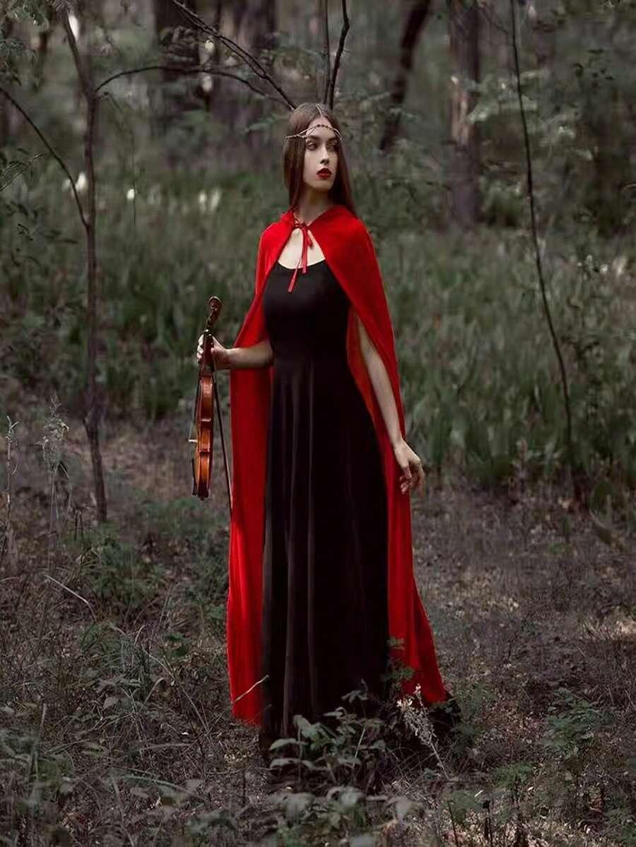 CZERWONA PELERYNA KOSTIUM