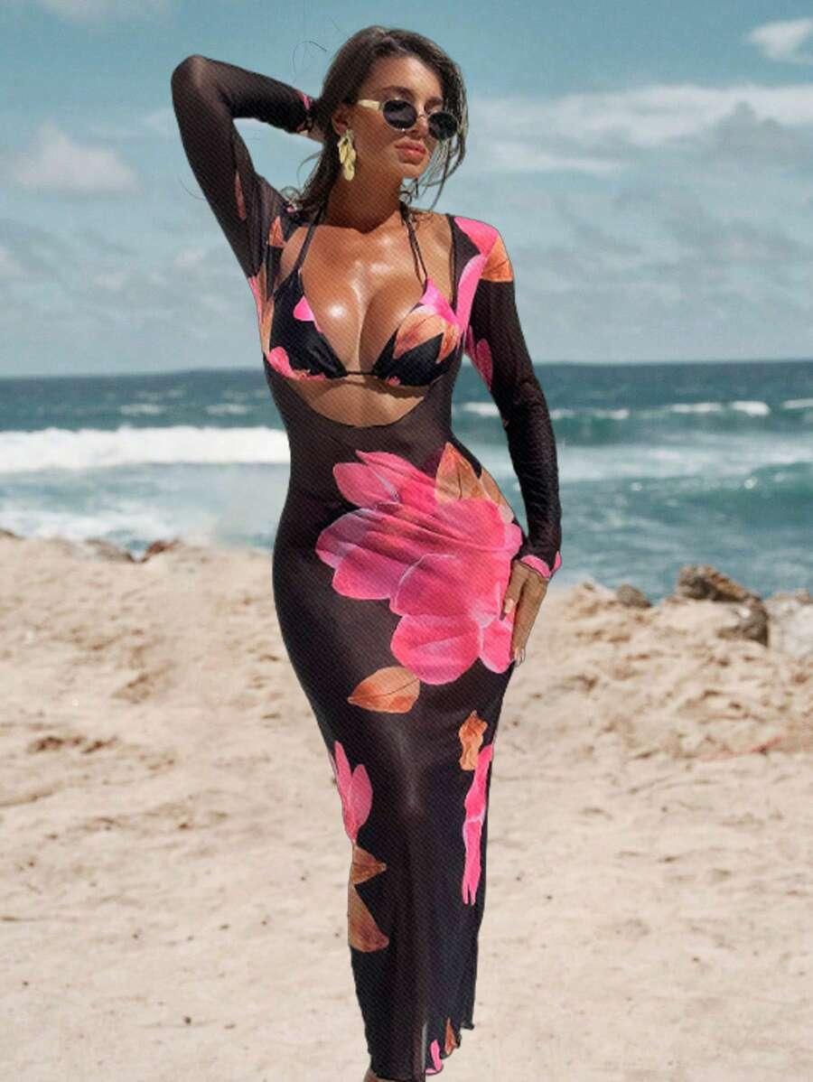 MAXI PLAŻOWA SUKIENKA