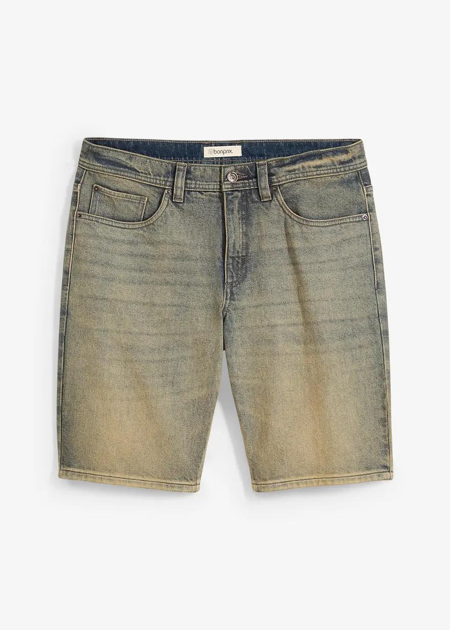 BERMUDY JEANSOWE MĘSKIE