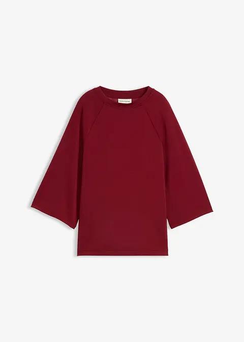 T-SHIRT BOXY Z ELASTYCZNĄ WSTAWKĄ