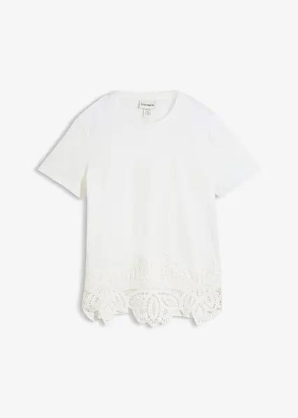 T-SHIRT DAMSKI OKRĄGŁY DEKOLT BAWEŁNA