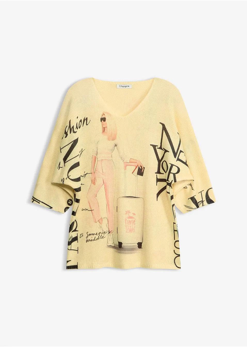 SWETER Z NADRUKIEM