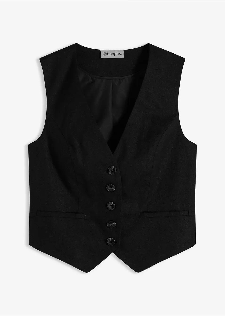 ELEGANCKA KAMIZELKA DAMSKA Z GUZIKAMI