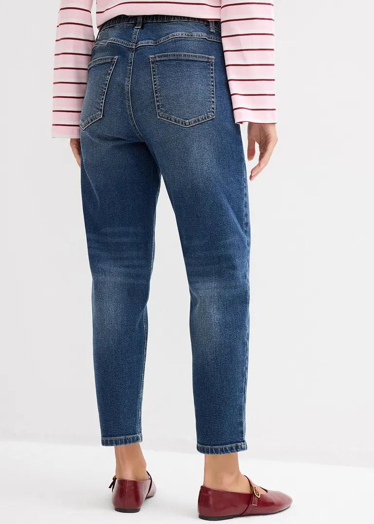 SPODNIE MOM JEANS