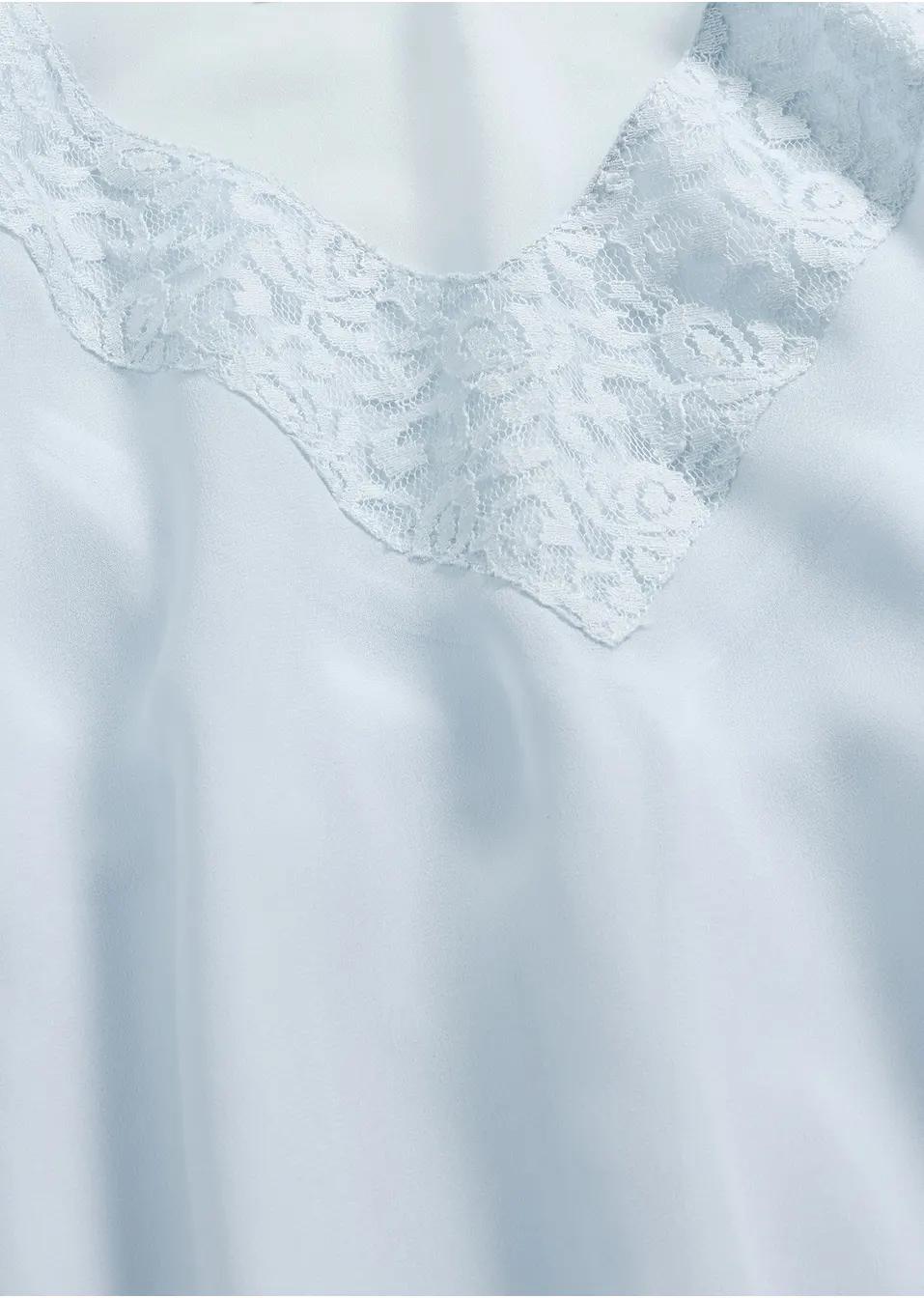 TUNIKA DAMSKA PLUS SIZE DEKOLT V RĘKAW 3/4
