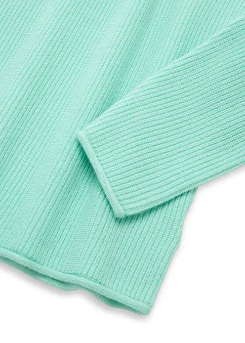 SWETER Z CIENKIEJ DZIANINY
