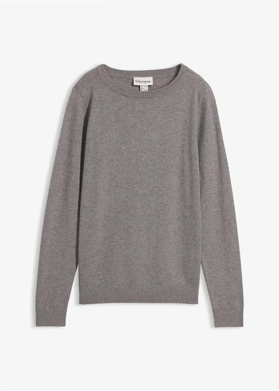SWETER Z CIENKIEJ DZIANINY