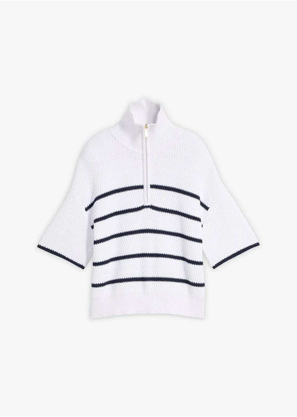 SWETER Z WYSOKIM KOŁNIERZEM
