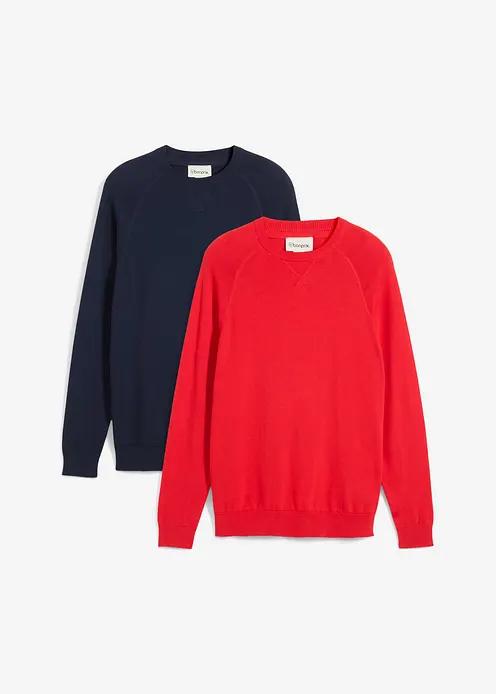 SWETER MĘSKI 2SZT