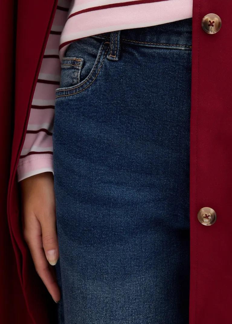 SPODNIE MOM JEANS